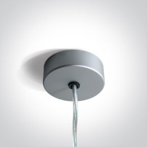 GREY ROUND SUSPENSION BASE FOR PROFILES*