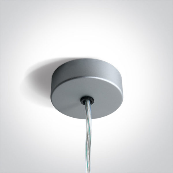 GREY ROUND SUSPENSION BASE FOR PROFILES*