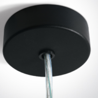 BLACK SUSPENSION BASE FOR PROFILES