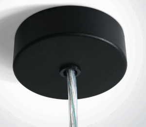 BLACK SUSPENSION BASE FOR PROFILES