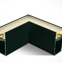 BLACK UGR19 LED CORNER 8W WW FOR 38150A 38151A 230V