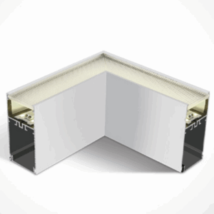 8W LED CORNER FOR 38150A AND 38151A COMPLETE WITH 250MA DRIVER