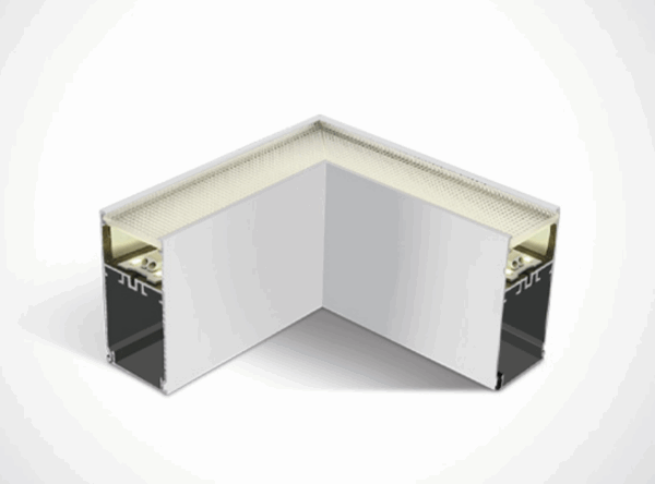 8W LED CORNER FOR 38150A AND 38151A COMPLETE WITH 250MA DRIVER