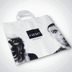 ONE LIGHT PLASTIC BAG LARGE RECYCLABLE