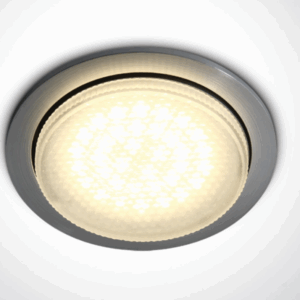 ALUMINIUM GX53 9W RECESSED