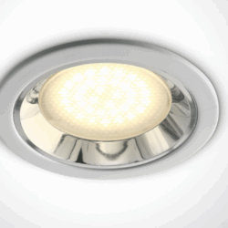 WHITE GX53 RECESSED