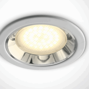 WHITE GX53 RECESSED