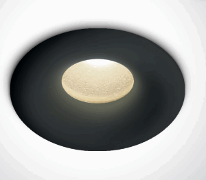 > BLACK LED 1W WW IP44 STAR LIGHT 350mA