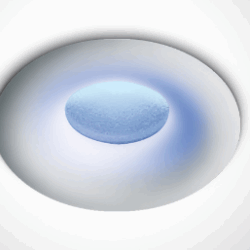 > WHITE LED 1W BLUE IP44 STAR LIGHT 350mA