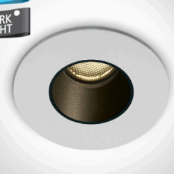 > WHITE LED 2W CW 700mA IP65 DARK LIGHT