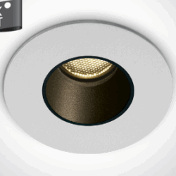 > WHITE LED 2W WW 700mA IP65 DARK LIGHT
