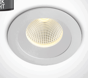 WHITE/WHITE LED 3W WW 350mA DARK LIGHT