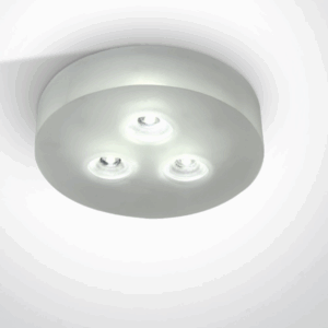 GLASS RECESSED 3x1w DL 350mA