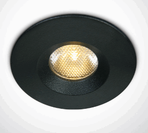 BLACK COB LED WW 3W 700mA IP65
