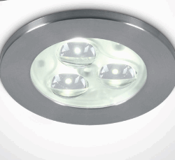 ALUMINIUM LED WW 3x1w 35d 350mA
