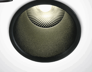 BLACK LED 5W WW 24deg IP20 230V DARK LIGHT