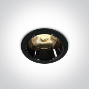 > BLACK LED 6W WW IP20 36deg 350mA DARK LIGHT**