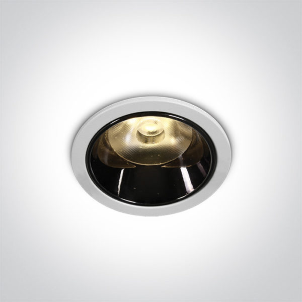 > WHITE LED 6W WW IP20 36deg 350mA DARK LIGHT***