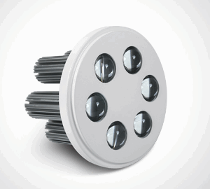 R111 WHITE LED DL 6x3w 35d 350/700mA