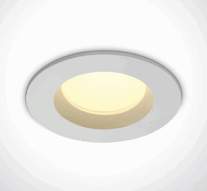 WHITE LED 7W IP54 WW + DRIVER 230V