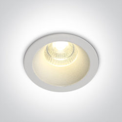 > WHITE LED 7W WW IP20 50deg 230V DARK LIGHT*
