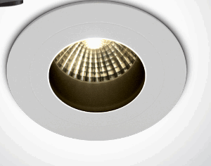 WHITE COB LED 6,5W CW DARK LIGHT 36deg IP65 700mA