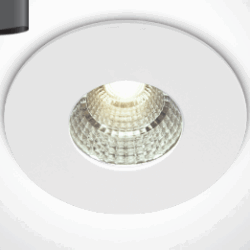 WHITE LED 7W WW IP54 DARK LIGHT 230V