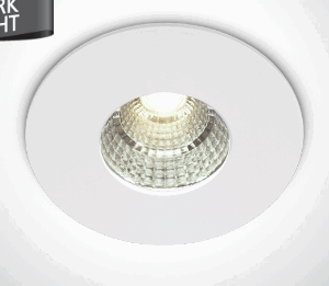WHITE LED 7W WW IP54 DARK LIGHT 230V