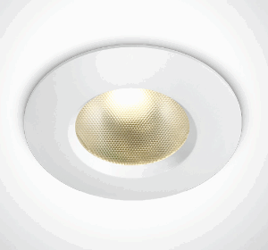 WHITE LED 7W 38deg IP65 CCTV 230V TRIAC DIMMABLE