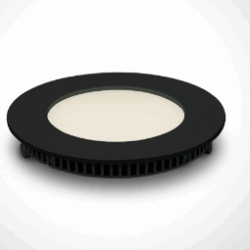 BLACK LED 8W CW IP40 230V