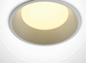 WHITE LED 9w CW IP20 230V 100deg DARK LIGHT