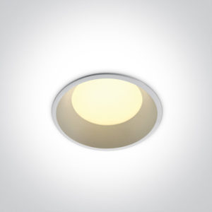 WHITE LED 9W CW IP54 230V 100deg DARK LIGHT