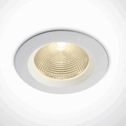 > WHITE LED 10W WW IP20 60deg 230V