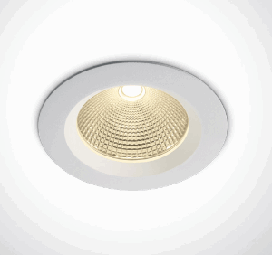 > WHITE LED 10W WW IP20 60deg 230V