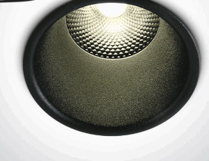 BLACK LED 10W WW 24deg IP20 230V DARK LIGHT