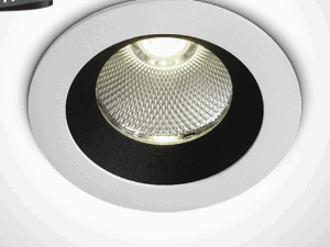 WHITE COB LED 12W CW IP65 38deg 700mA DARK LIGHT