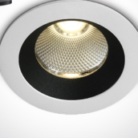 WHITE COB LED 12W WW IP65 38deg 700mA DARK LIGHT