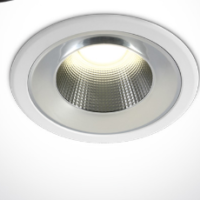 WHITE LED 10W IP54 CW 230V DARK LIGHT