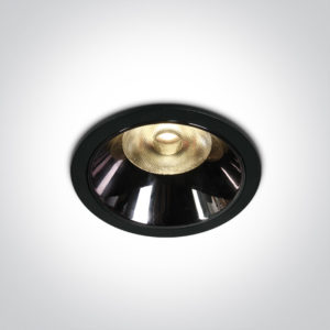 > BLACK LED 12W WW IP20 36deg 700mA DARK LIGHT****