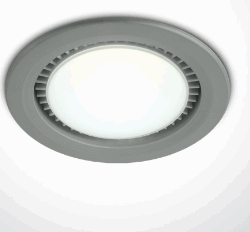 GREY LED 12w WW 230v
