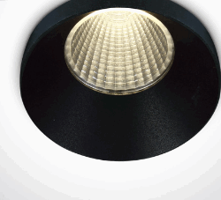 BLACK LED 12W WW 38deg IP20 700mA DARK LIGHT