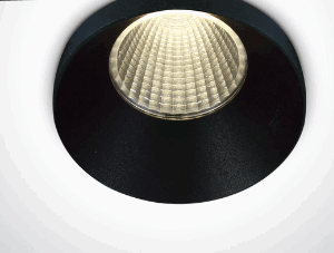 BLACK LED 12W WW 38deg IP20 700mA DARK LIGHT