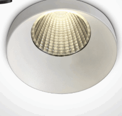 WHITE LED 12W WW 38deg IP20 700mA DARK LIGHT