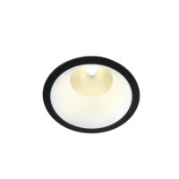 Spot encastré LED 12 W, 3000 K, noir