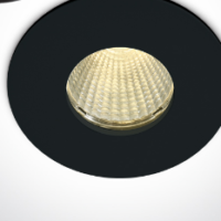 BLACK COB LED 12w WW 700mA 40deg IP65 DARK LIGHT