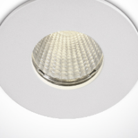 WHITE COB LED 12w CW 700mA 40deg IP65 DARK LIGHT