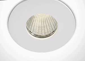 WHITE COB LED 12w CW 700mA 40deg IP65 DARK LIGHT