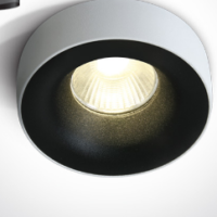 BLACK COB LED 12w WW 700mA 50deg DARK LIGHT IP65