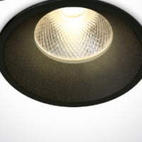 BLACK LED 12W 20deg WW IP20 230V DARK LIGHT