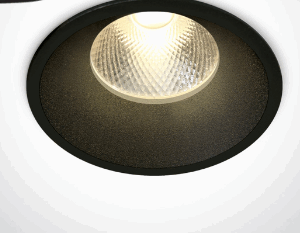 BLACK LED 12W 20deg WW IP20 230V DARK LIGHT
